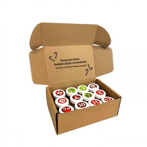 Świąteczny Kalendarz Adwentowy 24 Herbaty